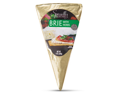 Specially Selected Herb Brie Wedge or Triple Creme Brie Wedge