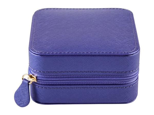Esmara Purple Travel Jewellery Box