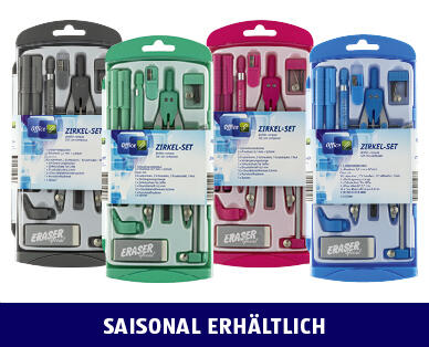 OFFICE 
 ZIRKELSET, 10-TEILIG