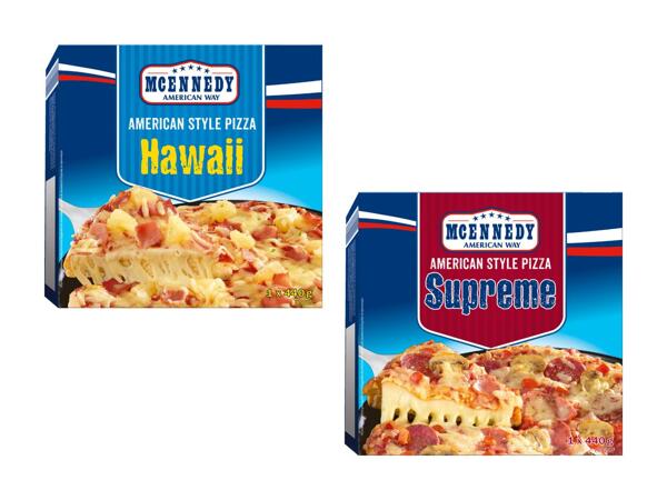 Pizza à l'américaine