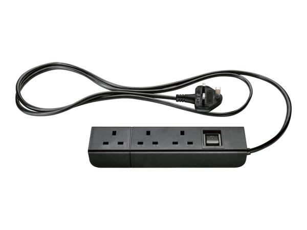 Silvercrest 3-Socket Extension Lead