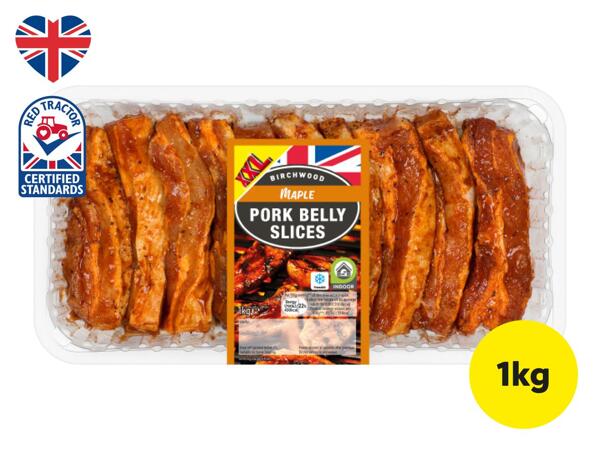 Birchwood Maple Pork Belly Slices