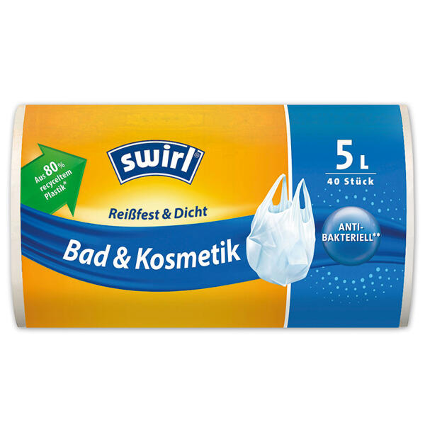 Müllbeutel mit Tragegriff
