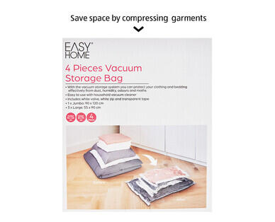 Vacuum Storage Bags or Hanging Vacuum Garment Bag
