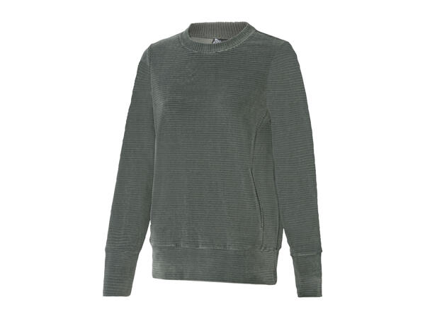 Crivit Ladies' Velour Pullover