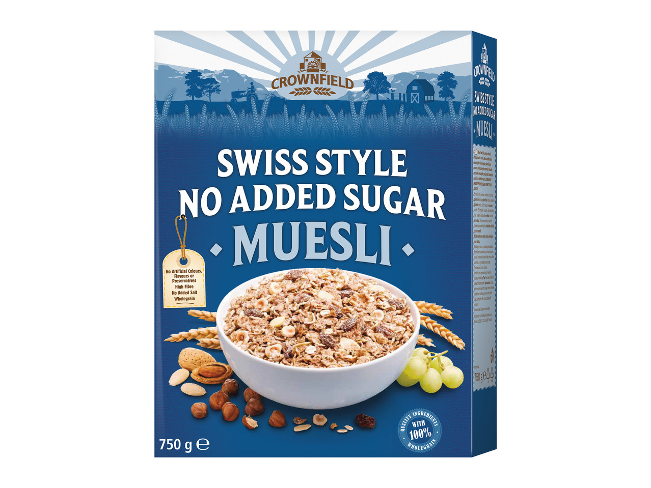 Müsli na švýcarský způsob
