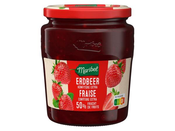 Erdbeer-Konfitüre extra