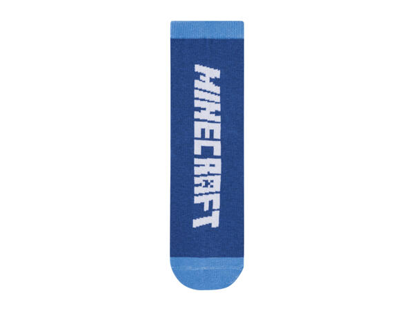 Kids' Minecraft Socks - 3 Pairs