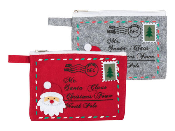 Christmas Basket or Pouch