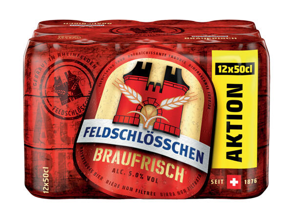 Bière Feldschlösschen Braufrisch