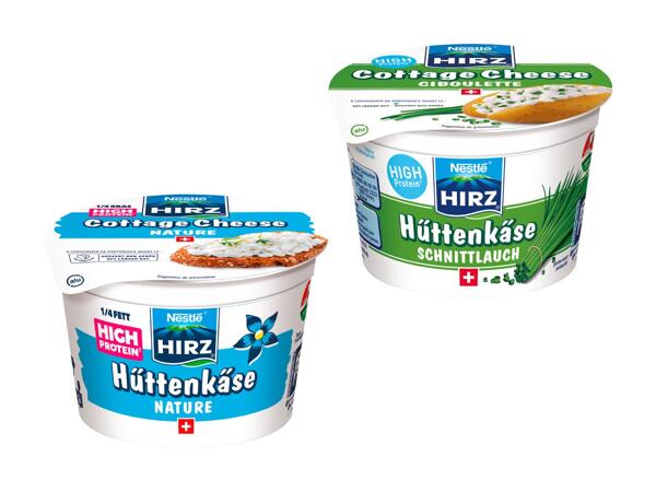 Cottage cheese Hirz Nestlé