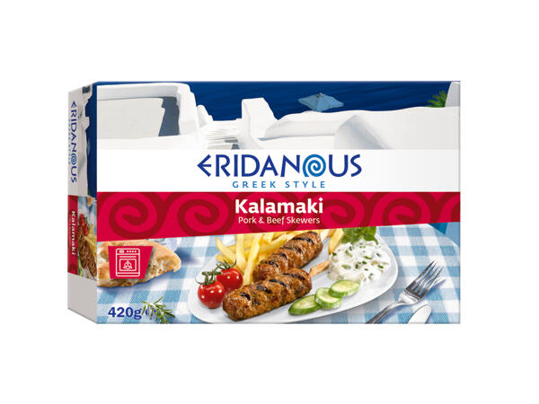 Kalamaki - Marinaded Pork and Beef Skewers