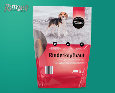 ROMEO Rinderkopfhaut für Hunde