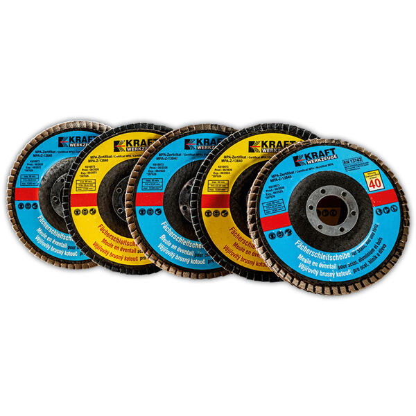 Fächerscheiben-Set 5tlg.