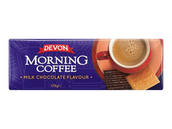 Morning Coffee Chocolate coated Biscuits