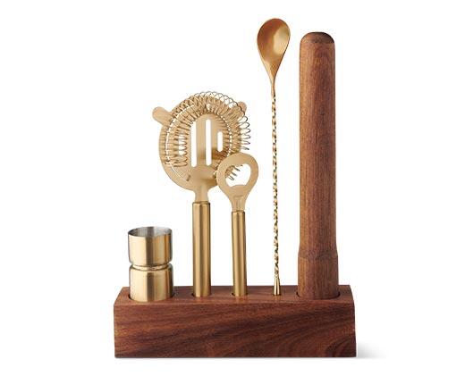 Crofton Cocktail Shaker or Bar Tool Set