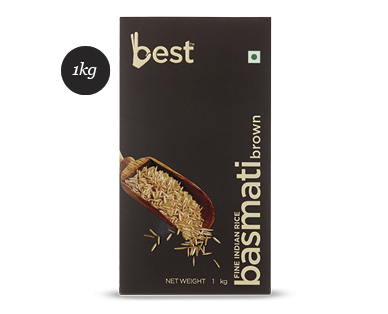 BROWN BASMATI RICE 1KG