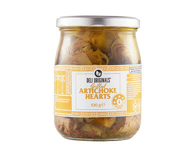 Deli Originals Grilled Artichoke Hearts 530g