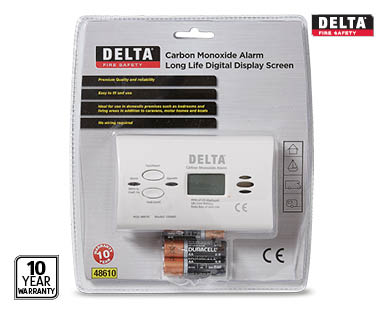 Smoke Alarm 2pk or Carbon Monoxide Alarm 1pk