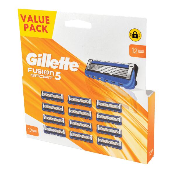 GILETTE(R) 				Lames de rechange, 12 pcs
