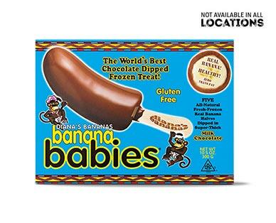 Diana's Bananas Milk or Dark Chocolate Banana Babies