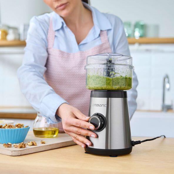 AMBIANO(R) 				Minirobot de cuisine 3 en 1