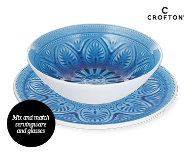 EMBOSSED SERVINGWARE