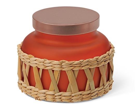 Huntington Home 
 Rattan Designer Jar Candle