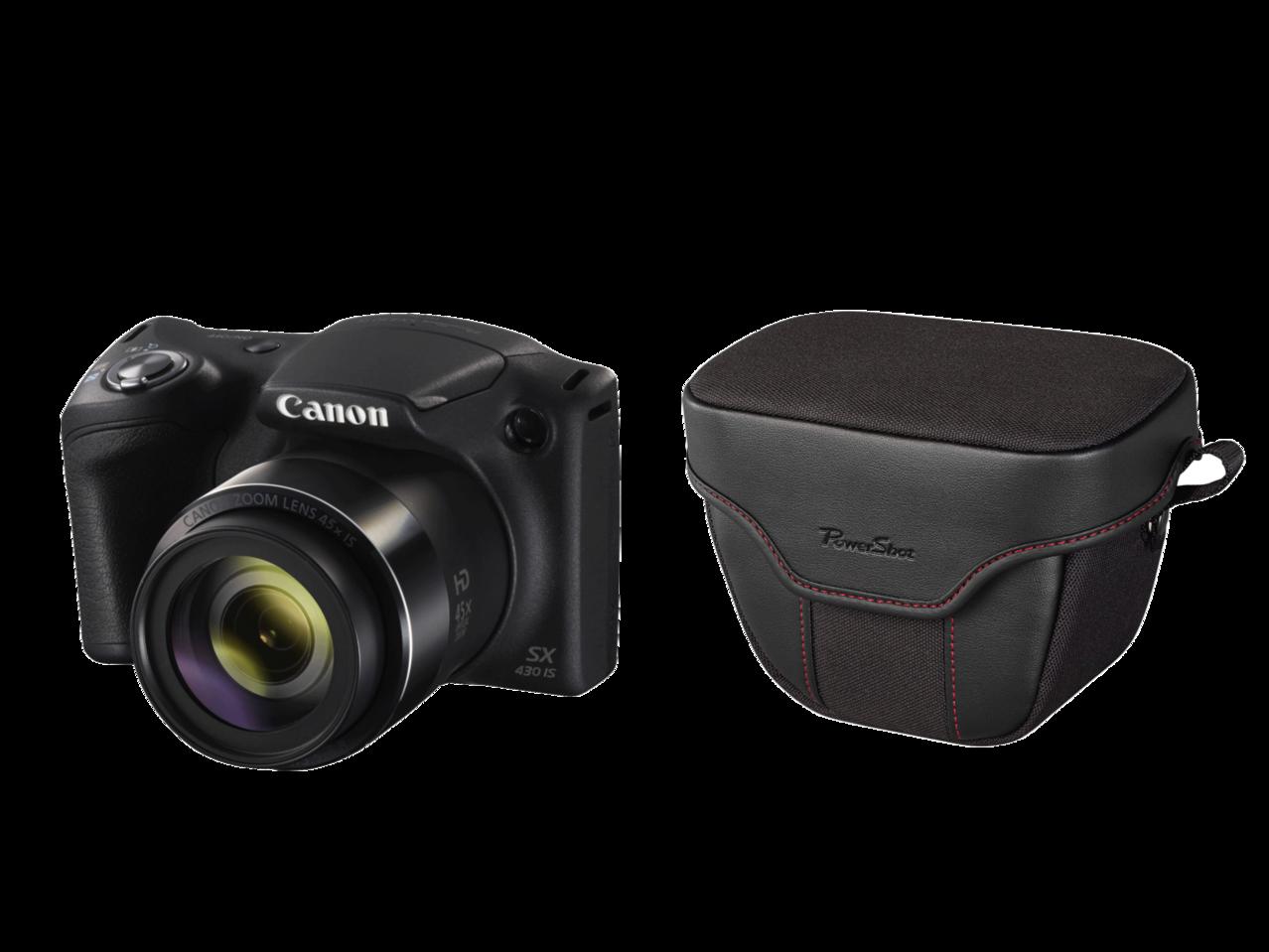 CANON(R) CANON PowerShot SX430 IS With Case