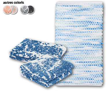 Linges/Tapis de bain en éponge MY LIVING STYLE