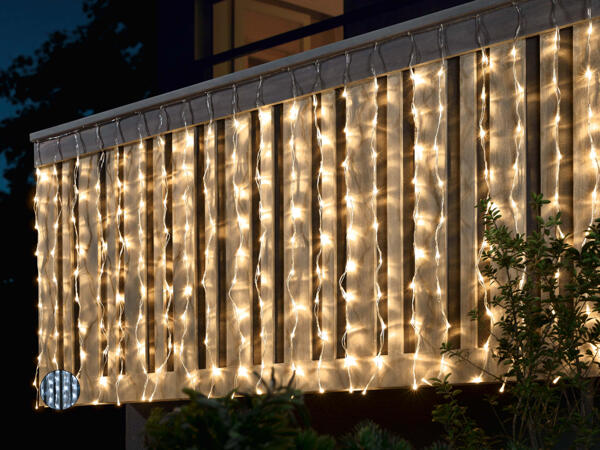 Tenda luminosa a LED