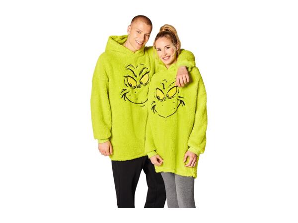 Adult's Oversized Grinch Hoodie