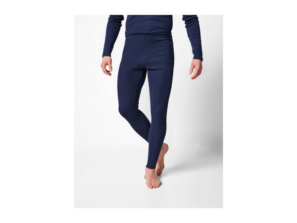 Esmara Men's Blue Thermal Long Johns
