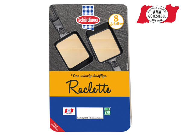 Schärdinger Raclette in Scheiben
