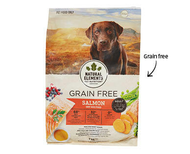 Natural Grain Free Dog Food 7kg – Salmon
