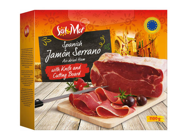 Sol & Mar Spanish Air-Dried Serrano Ham