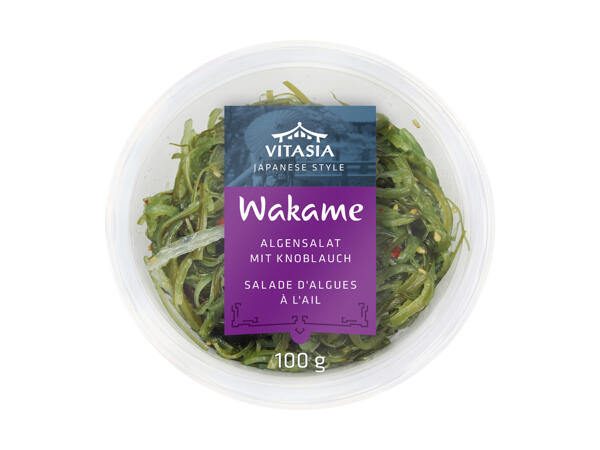 Salade d'algues wakamé