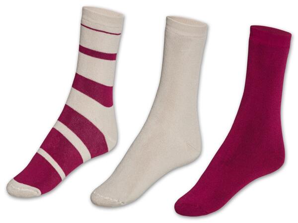 Damen/​Herren Thermosocken, 3 Paar