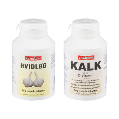 LEKAFORM 
Kosttilskud