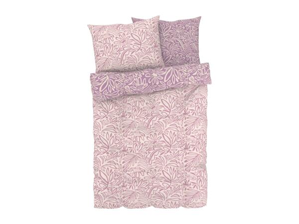 Livarno Home Microfibre Sateen Bedlinen - King - Pink