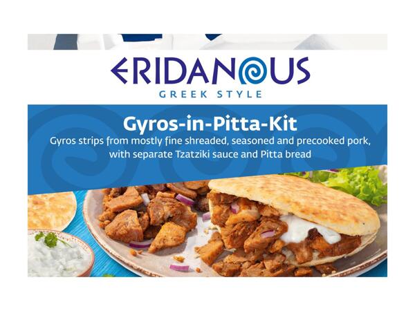 Gyros In Pita Kit