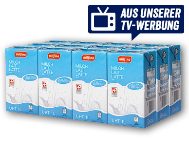 MILFINA Milch UHT 1,5 % Fett