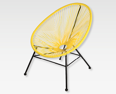 Fauteuil design "rétro" GARDENLINE(R)