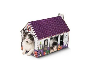 Heart to Tail Halloween Cat Scratching Playhouse