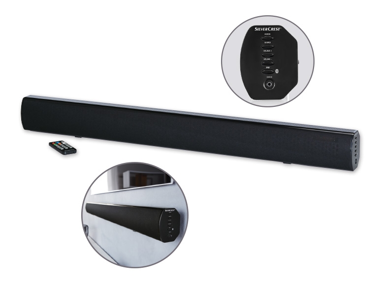 Silvercrest Bluetooth Stereo Soundbar