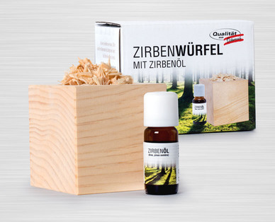 Zirbenwürfel-Set