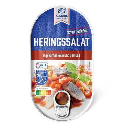 ALMARE Heringssalate, Sauce und Gemüse