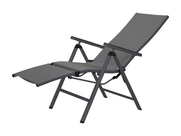 Fauteuil relax en aluminium