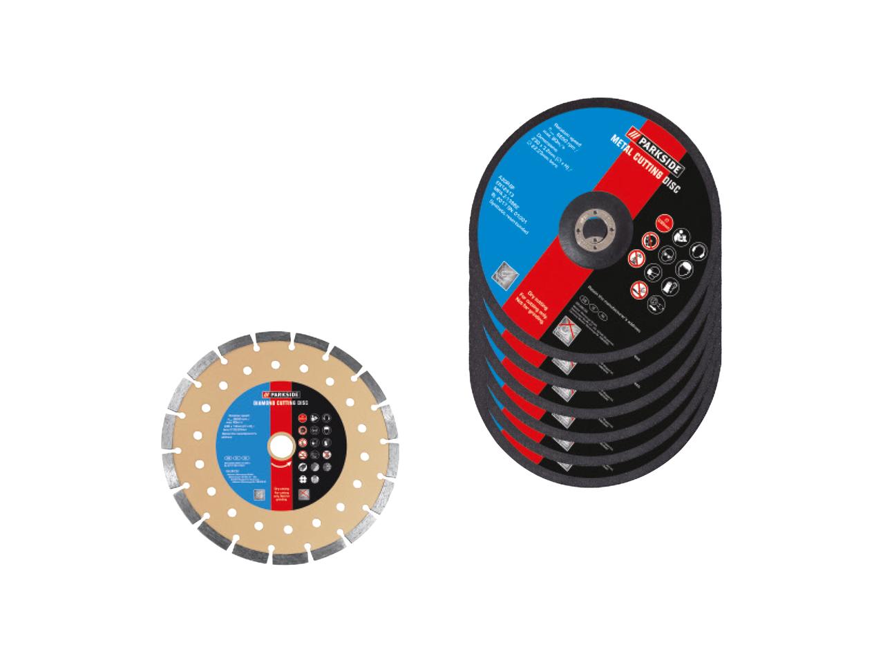 PARKSIDE Cutting & Grinding Disc Set