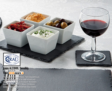 Slate Serving/Dipping Set